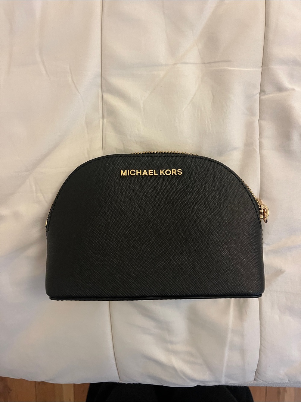 Michael Kors Black Leather Pouch